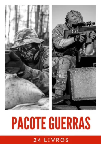 Pacote Guerras | 24 livros com 50% de desconto