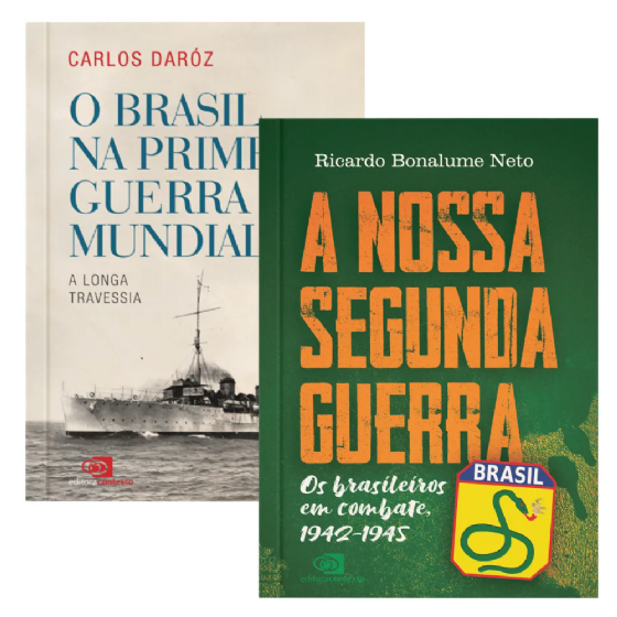 A nossa segunda guerra + O Brasil na Primeira Guerra Mundial