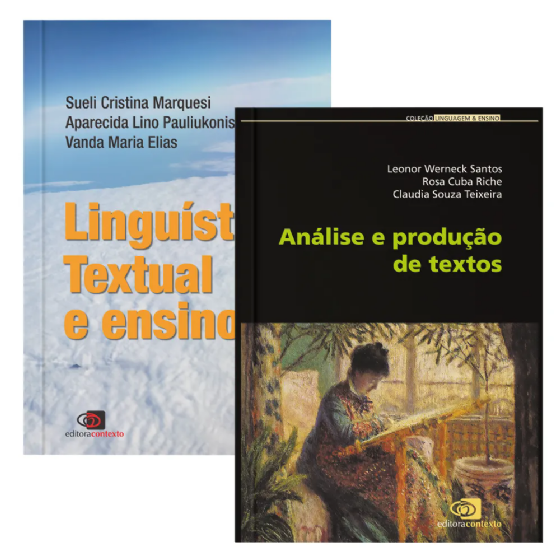 Linguística textual e ensino + Análise e produção de textos