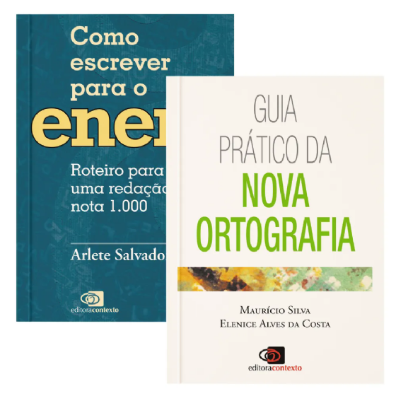 Como Escrever para o Enem + Guia Prático da Nova Ortografia