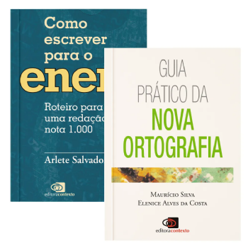 Como Escrever para o Enem + Guia Prático da Nova Ortografia