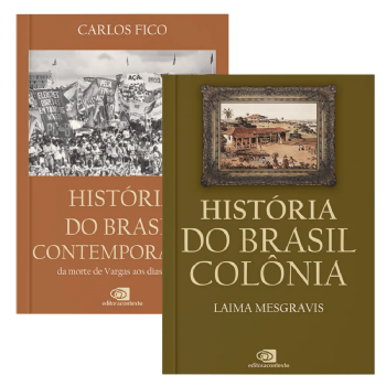 História do Brasil Contemporâneo + História do Brasil Colônia
